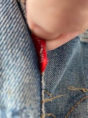 Vintage 1960s big E selvedge Levi’s 502 jeans Selvedge denim, made in USA.